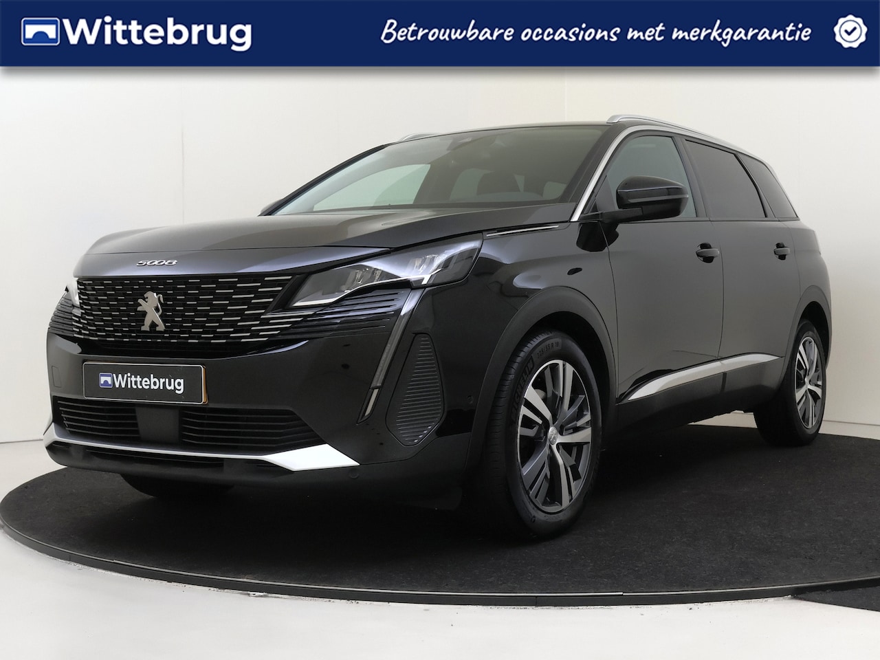 Peugeot 5008 - 1.2 PureTech 130PK Allure Pack Camera | Navigatie | Parkeerhulp | Apple Carplay | - AutoWereld.nl