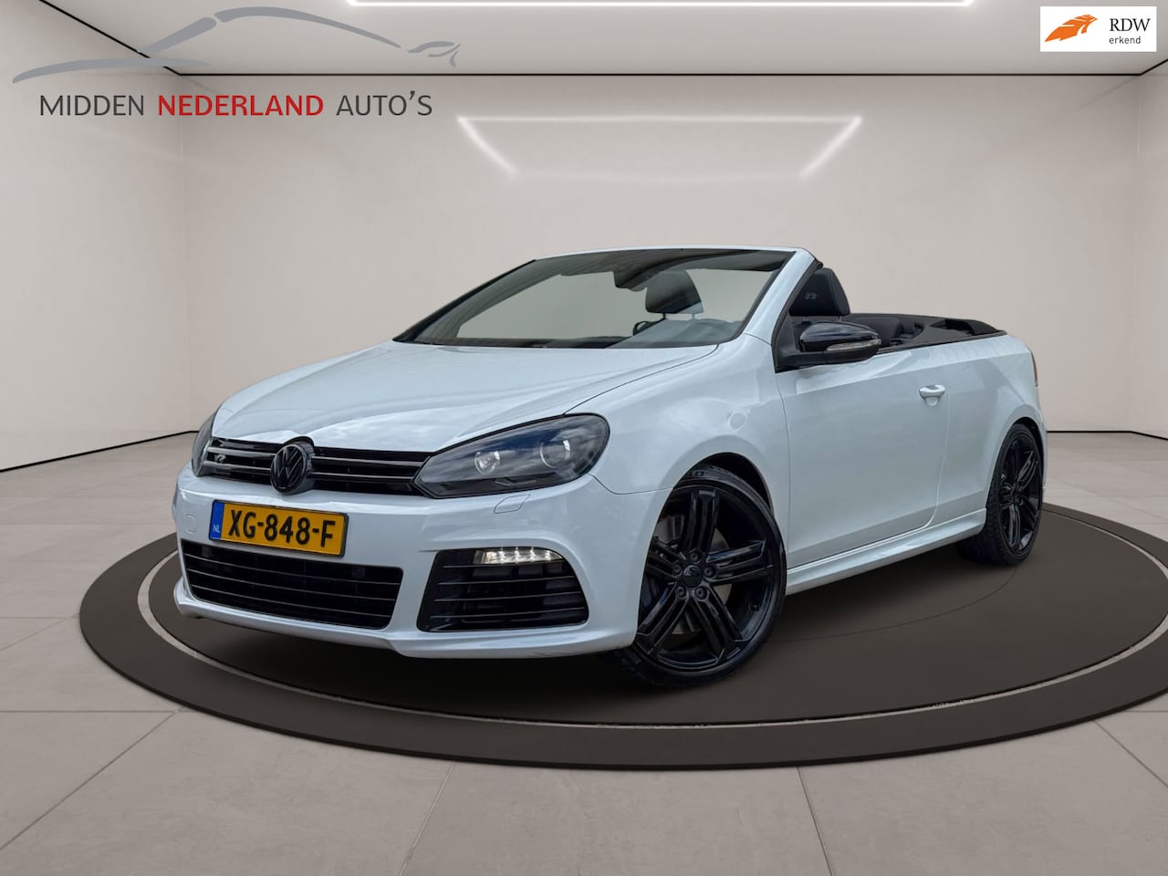Volkswagen Golf Cabriolet - 2.0 TSI R * ONDERHOUDHISTORIE COMPLEET * LEER * AUTOMAAT * - AutoWereld.nl