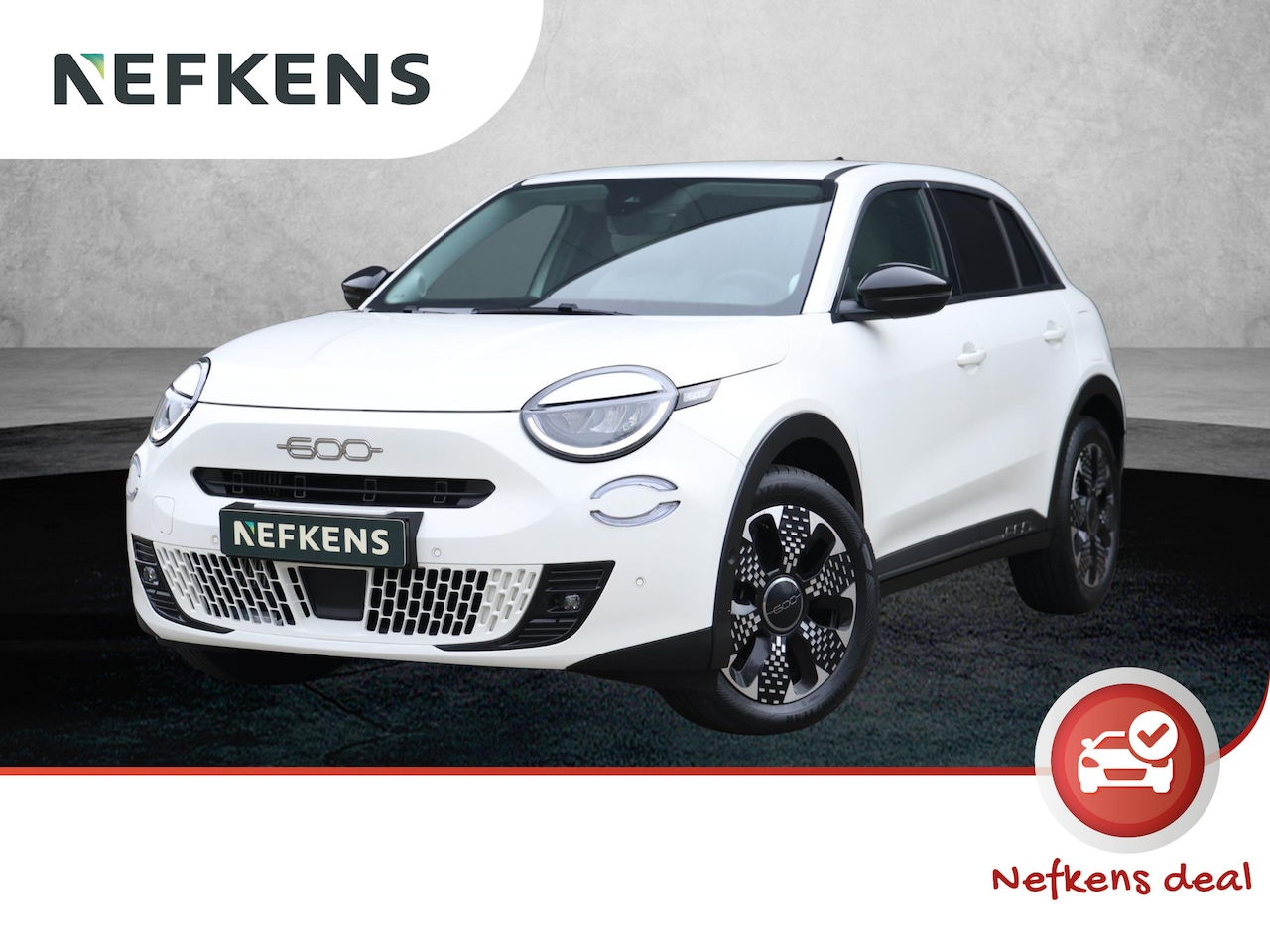 Fiat 600 - 1.2 Hybrid 110pk La Prima Automaat | Navigatie | Achteruitrijcamera | Stoelverwarming | Ke - AutoWereld.nl
