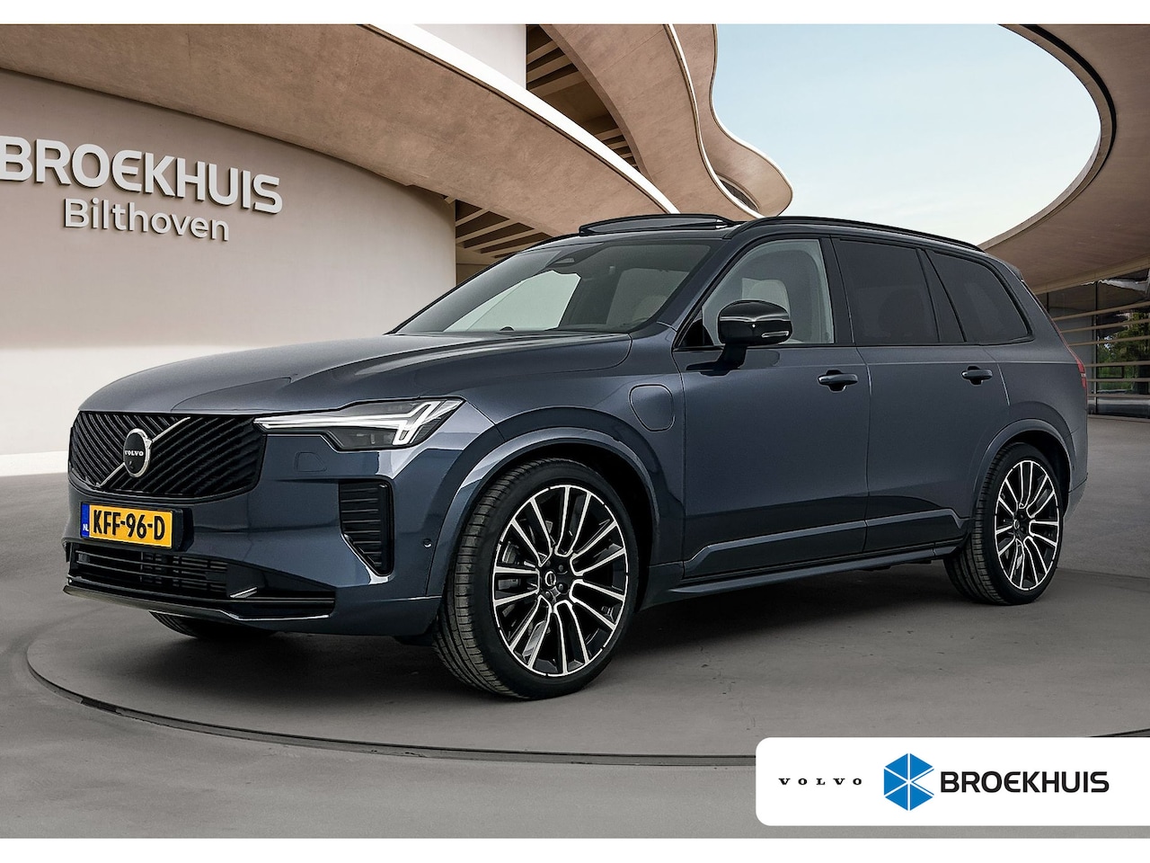 Volvo XC90 - NEW MODEL 2.0 T8 Plug-in hybrid AWD Ultra Executive Edition | 22 inch LM | Luchtvering | B - AutoWereld.nl
