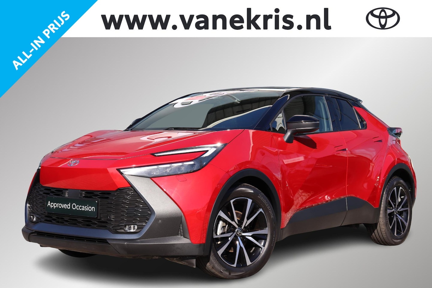 Toyota C-HR - 1.8 Hybrid 140 First Edition, Limited Bi-Tone Stoel- Stuurverwarming - AutoWereld.nl