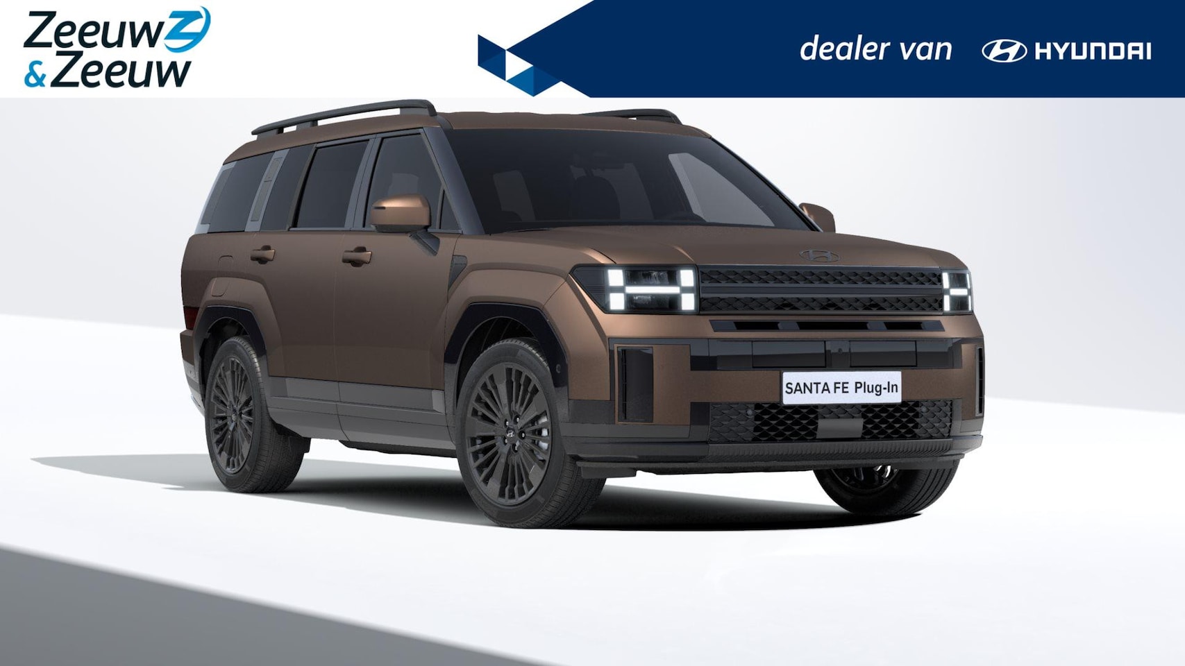 Hyundai Santa Fe - 1.6 T-GDI PHEV Black Line 4WD 7p. MY25 | Direct rijden | Hoge Korting | Full Option | Vers - AutoWereld.nl