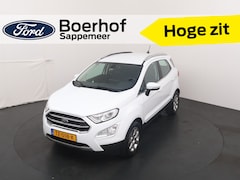 Ford EcoSport - EcoBoost 125 pk Titanium | Trekhaak | Navi | Clima | Cruise | LMV | Parkeersens.| Half lee