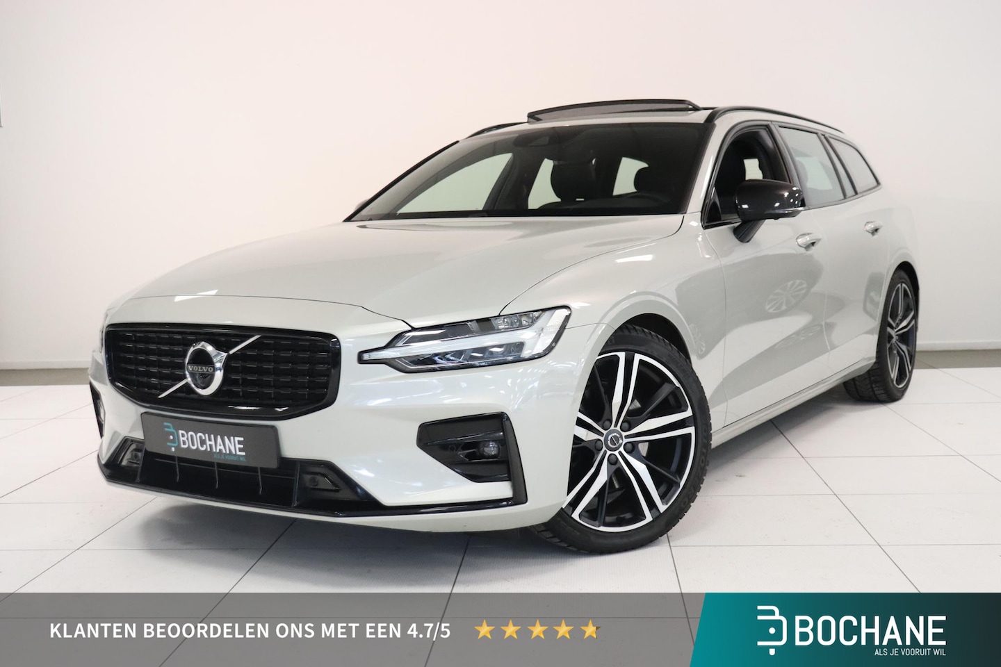 Volvo V60 - 2.0 B4 R-Design | Panoramadak | Harman Kardon | Camera | Stuur & Stoelverwarming | - AutoWereld.nl