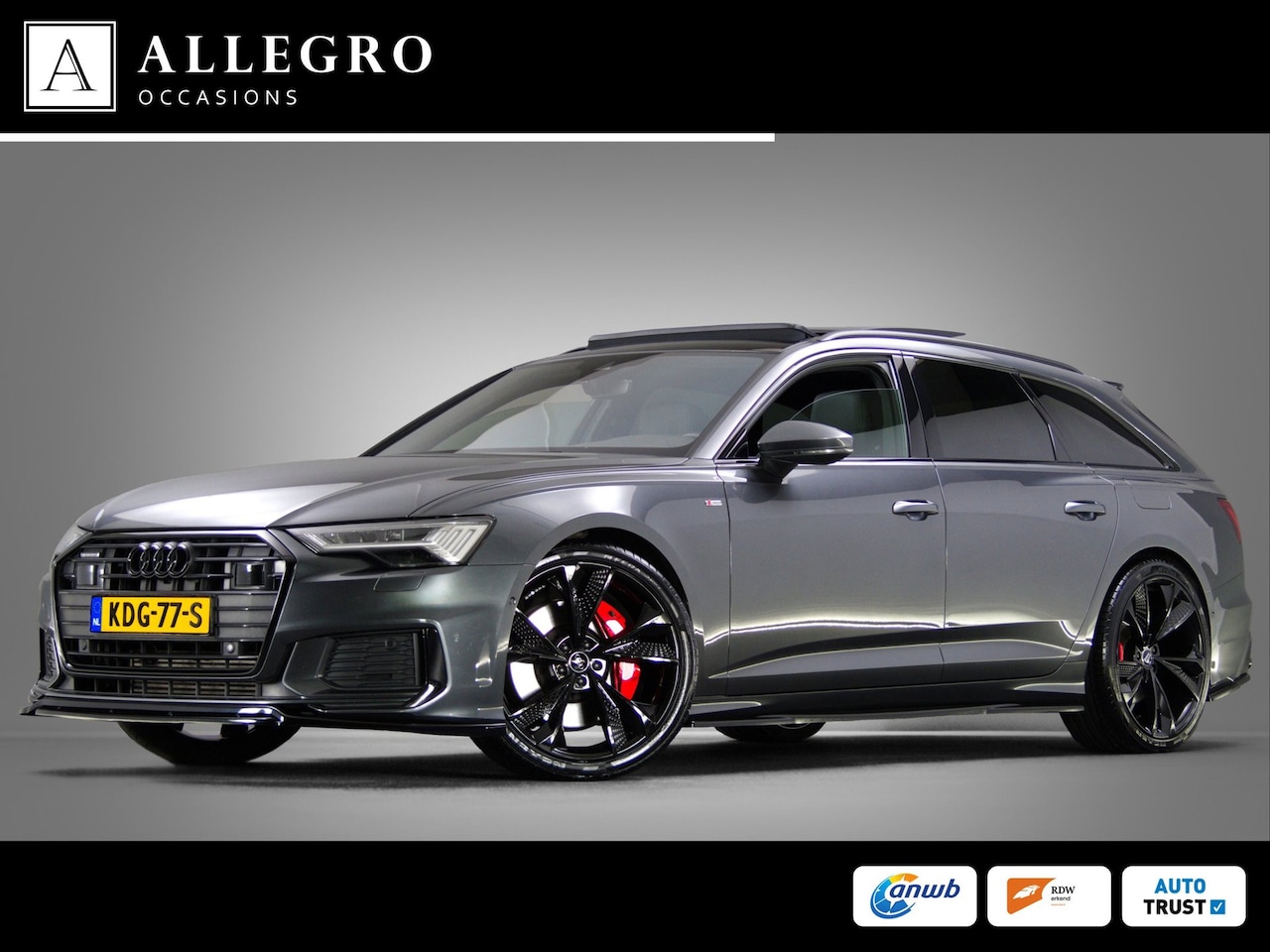 Audi A6 Avant - 55 TFSI e quattro Competition S-Line Edition (SFEERVERLICHTING, MAXTON, PANO, B&O, ACC, TR - AutoWereld.nl