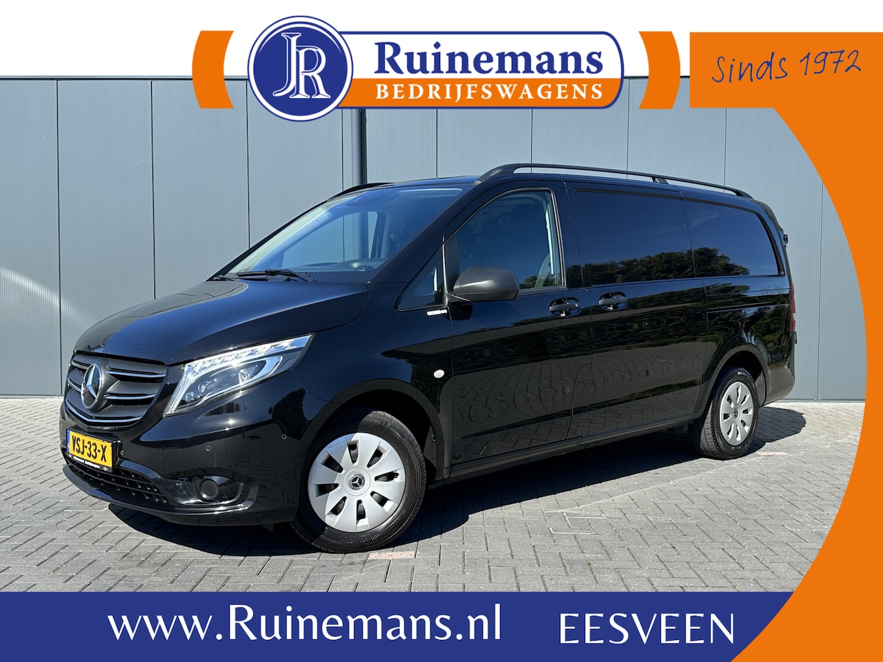 Mercedes-Benz Vito - 114 CDI 136 PK / 9G-TRONIC / L2H1 / 1e EIG. / CAMERA / TREKHAAK / 2x SCHUIFDEUR / ECC / CR - AutoWereld.nl