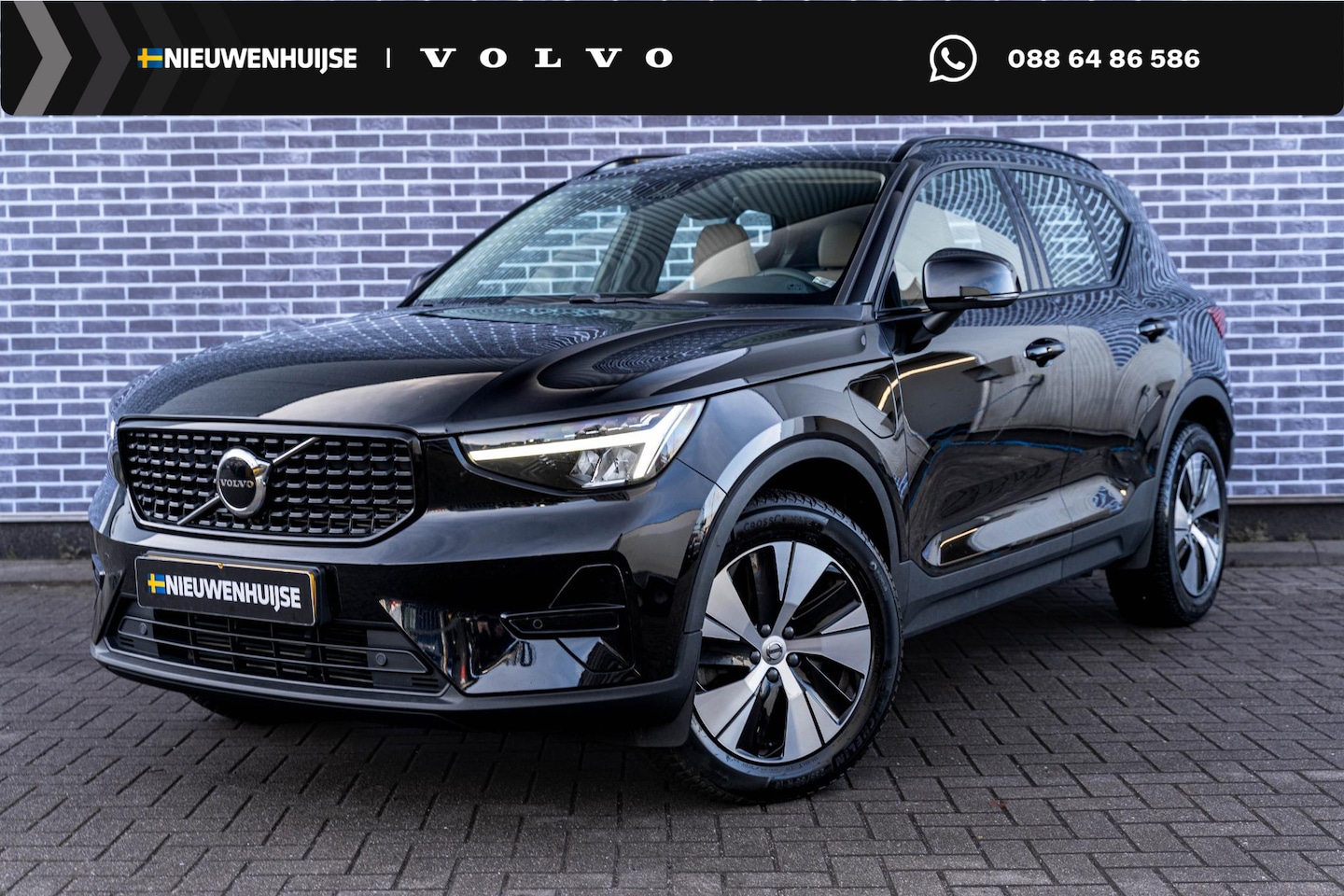 Volvo XC40 - 1.5 T4 Plug-in hybrid Plus Dark | Lederen Bekleding | Trekhaak | Verwarmde Voorruit | Acht - AutoWereld.nl