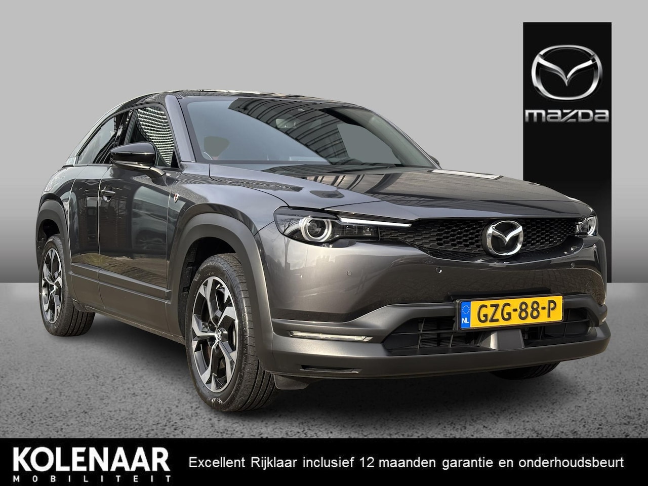 Mazda MX-30 - e-SkyActiv R-EV 170 Makoto /Elektrisch rijden!/PHEV/Keyless/ECC/CarPlay/Urban/ - AutoWereld.nl