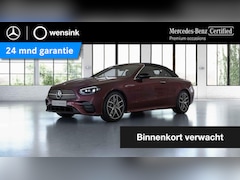 Mercedes-Benz E-klasse Cabrio - 200 AMG Line | Burmester | Airscarf | Multibeam | Keyless | Widescreen | Night |