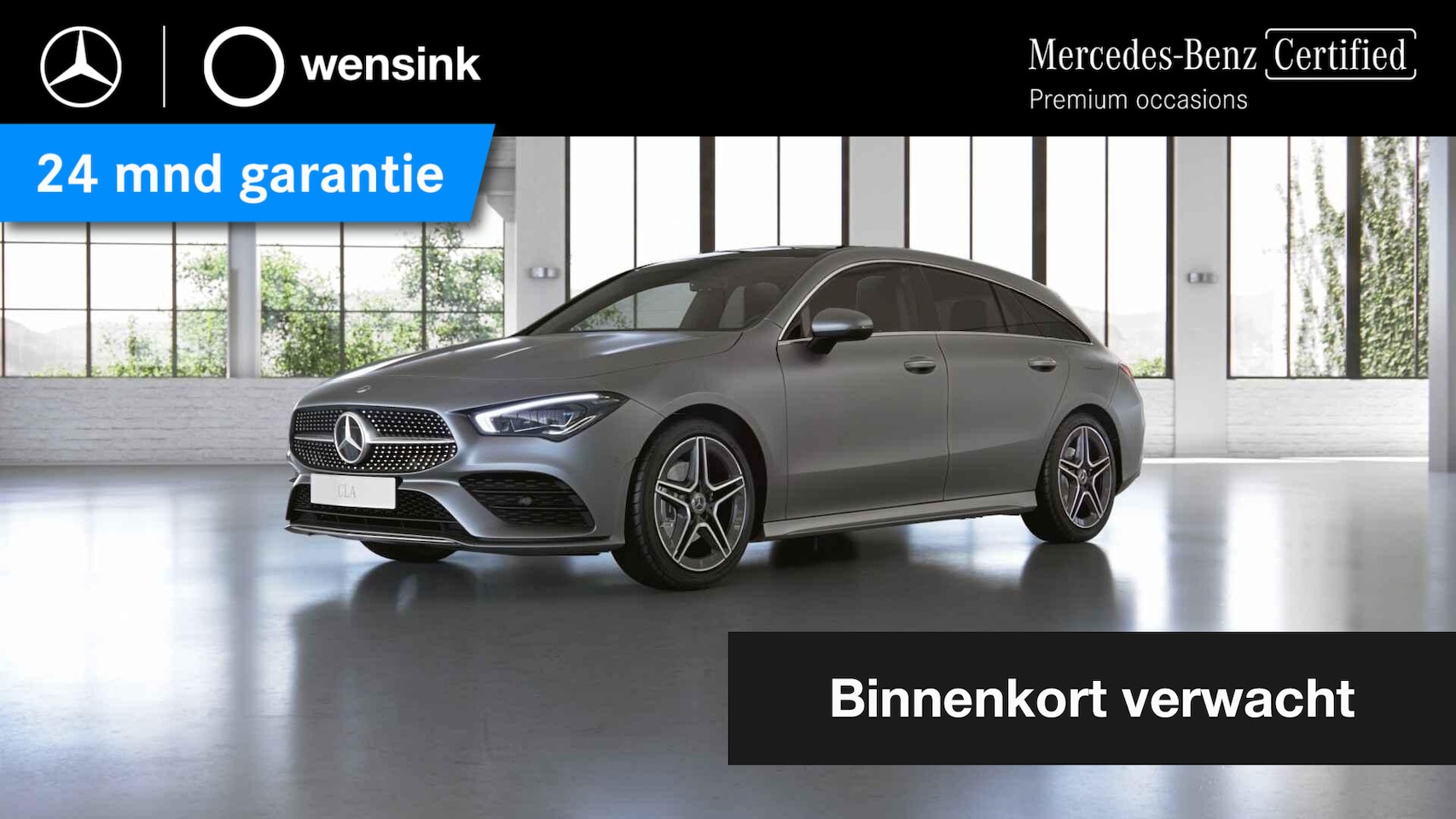 Mercedes-Benz CLA-klasse Shooting Brake - 180 Business Solution AMG | Panoramadak | Trekhaak | Memory | Stoelverwarming | Sfeerverli - AutoWereld.nl