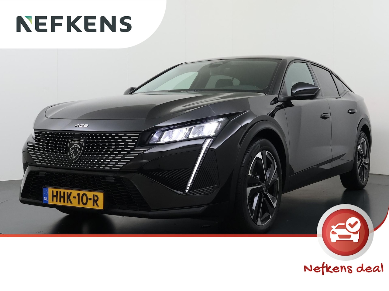 Peugeot 408 - 1.2 Hybrid 145pk e-DCS6 Allure Automaat | Navigatie | Camera achter | 19 inch Lichtmetalen - AutoWereld.nl