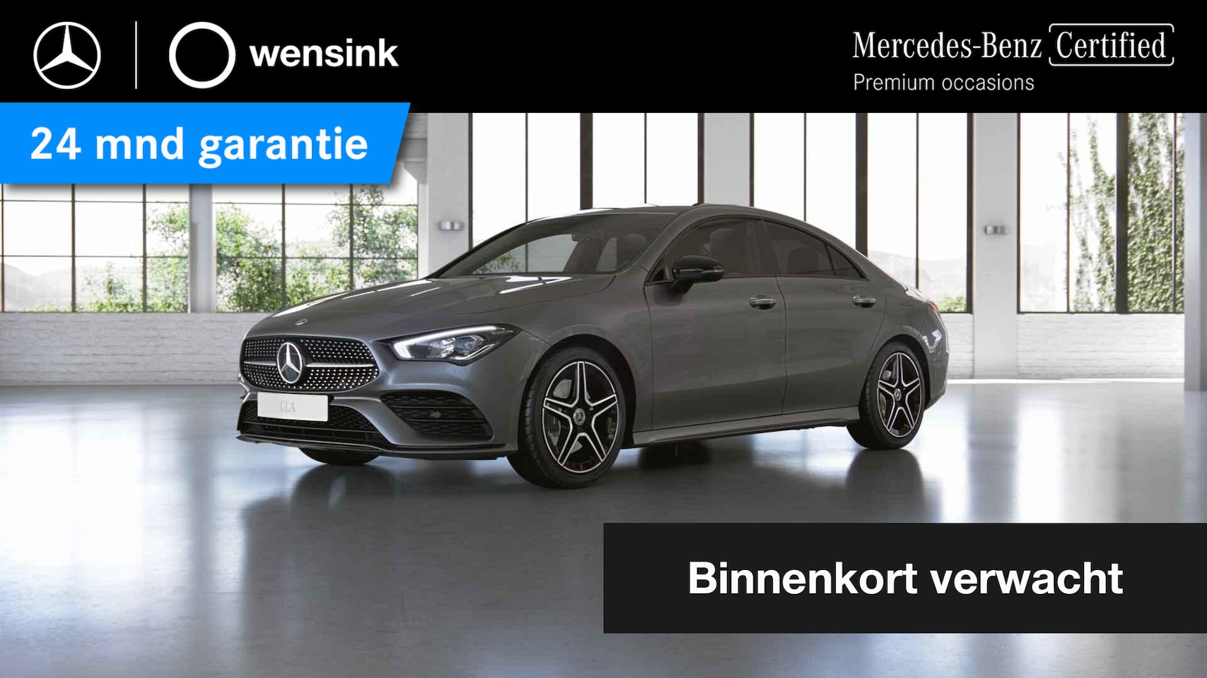 Mercedes-Benz CLA-Klasse - 200 AMG Line | Night | Stoelverwarming | 18" lichtmetalen velgen | Achteruitrijcamera | - AutoWereld.nl