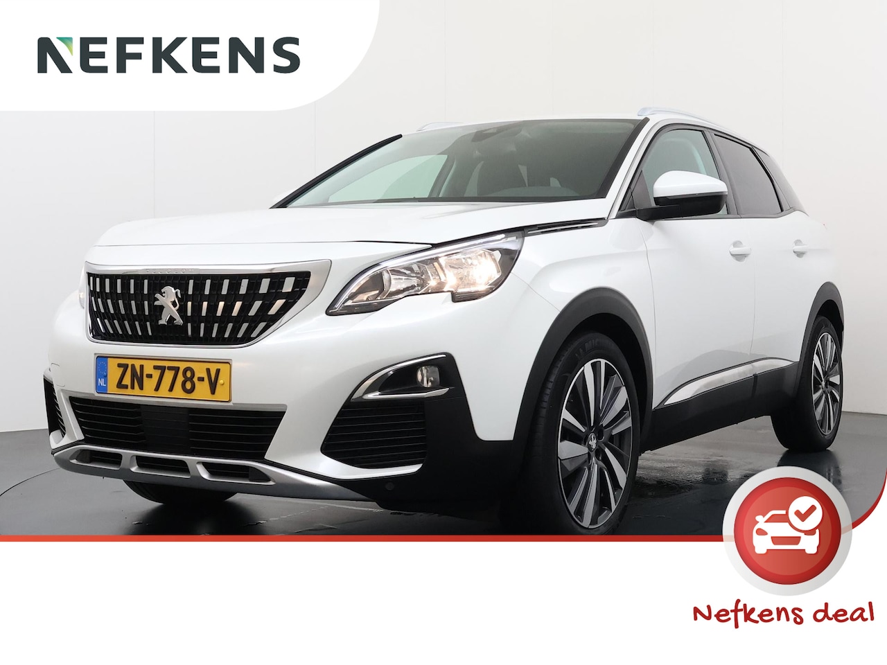 Peugeot 3008 - 1.2 PureTech Blue Lease Premium | Navigatie | Elektrische achterklep | Trekhaak | Camera a - AutoWereld.nl