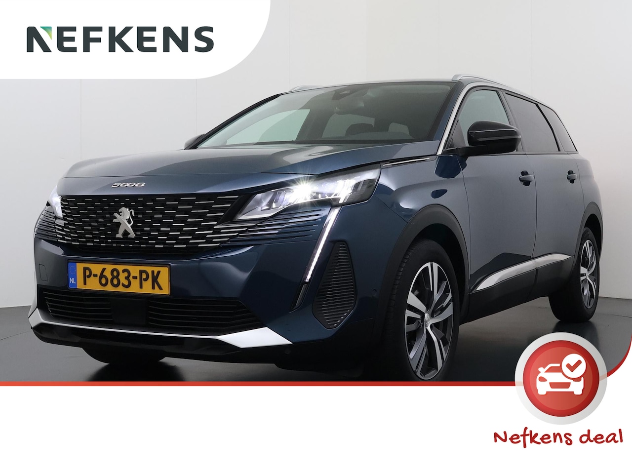 Peugeot 5008 - 1.2 PureTech Allure Pack Business Automaat | Navigatie | Camera achter | Cruise control | - AutoWereld.nl