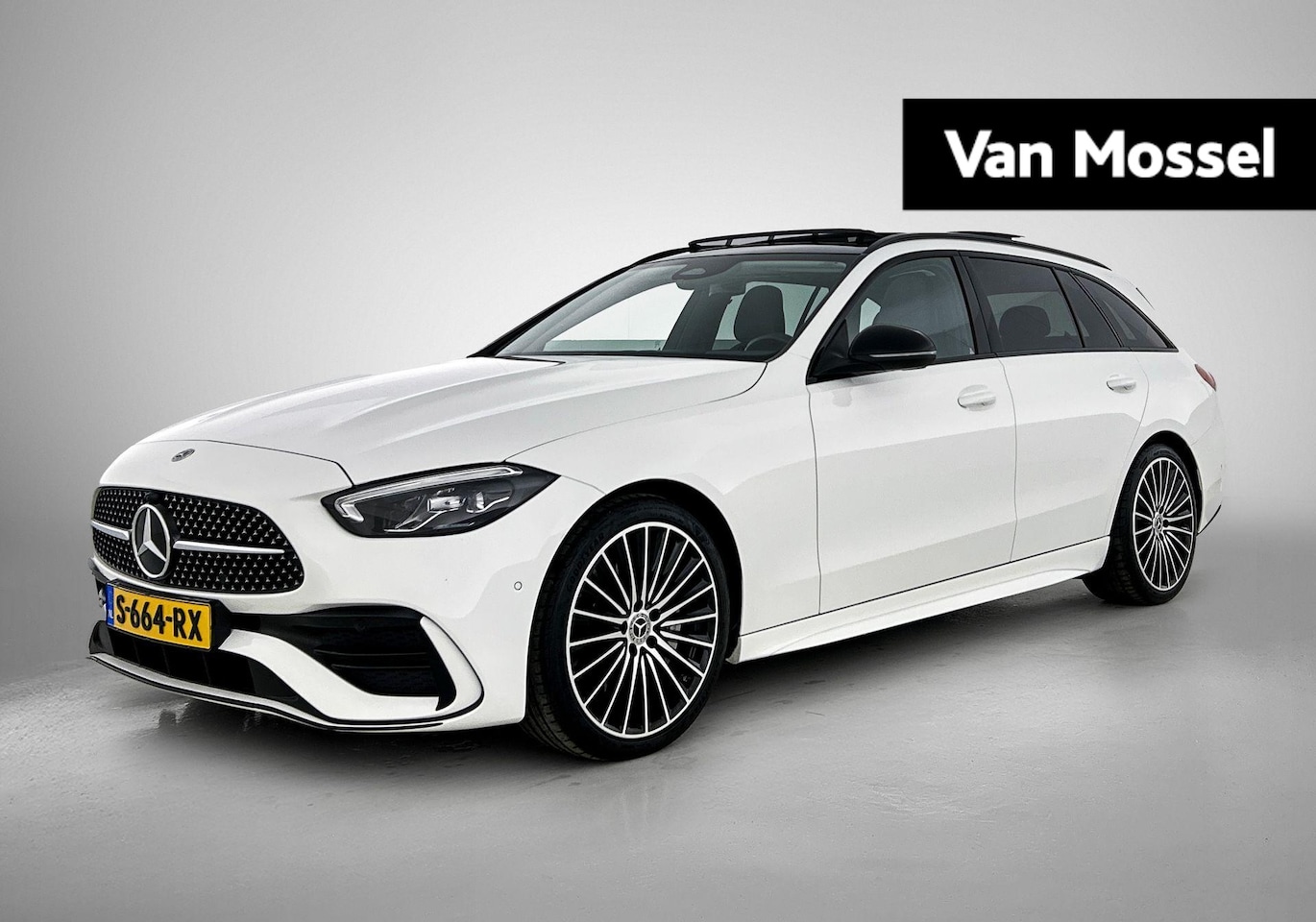 Mercedes-Benz C-klasse Estate - 200 AMG Line | AUTOMAAT | PANORAMADAK | AMG | ADAPTIEVE CRUISE | LED HIGH PERFORMANCE | VI - AutoWereld.nl
