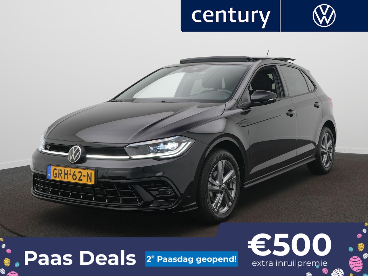 Volkswagen Polo - 1.0 TSI R-Line / Panodak / IQ-Light / Camera - AutoWereld.nl
