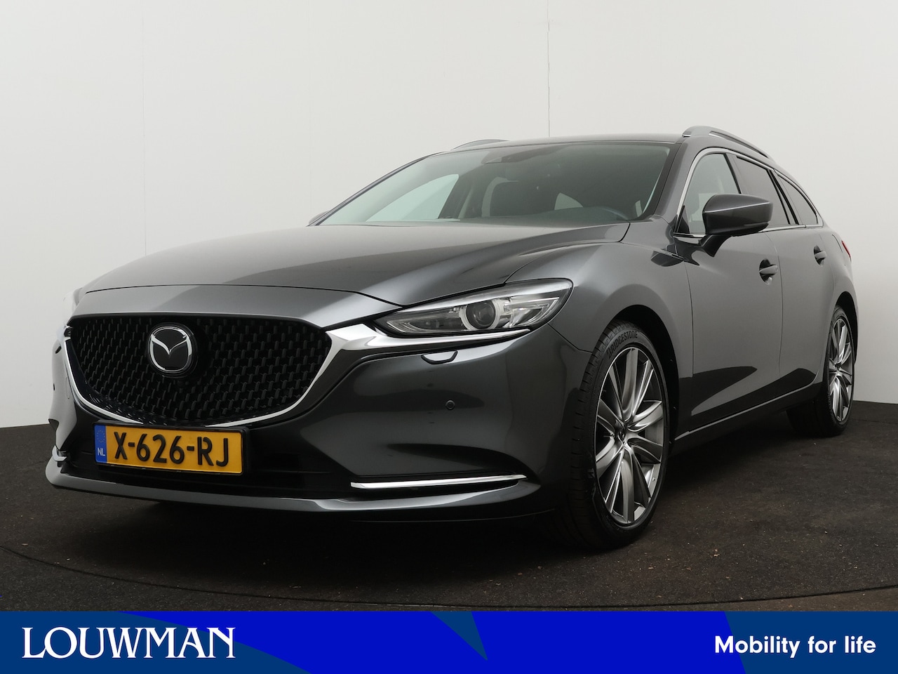 Mazda 6 Sportbreak - 2.0 SkyActiv-G 165 Exclusive-Line automaat | Bose | Stoelgeheugen | Leder | 360 camera | M - AutoWereld.nl