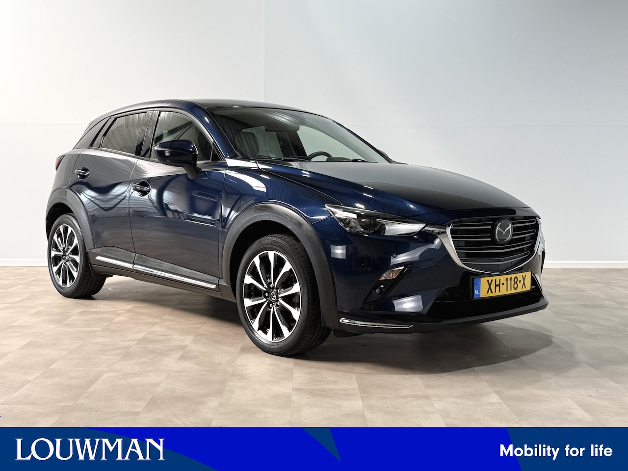 Mazda CX-3 - 2.0 SkyActiv-G 120 GT-M | Wit leer | Navigatie - AutoWereld.nl