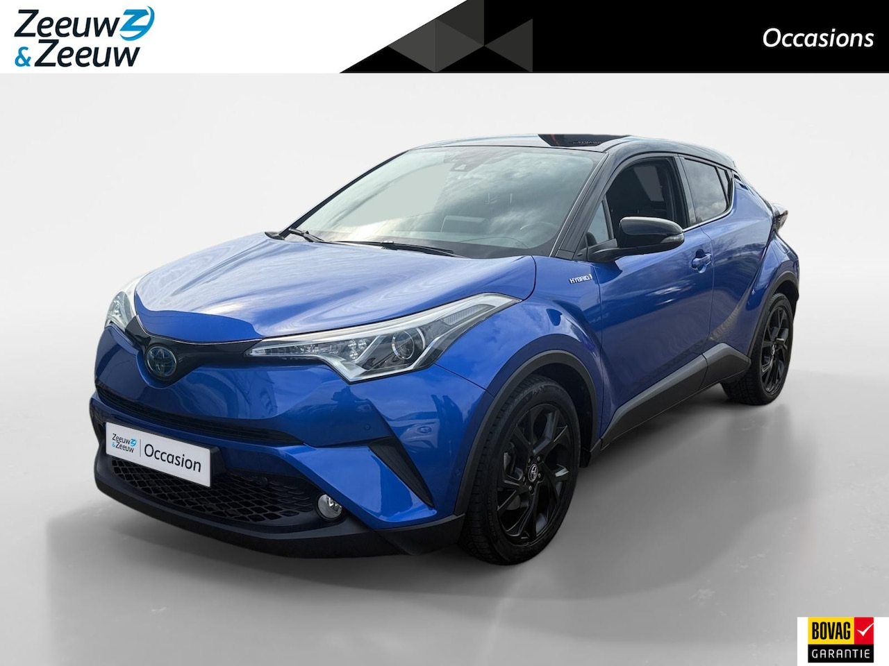 Toyota C-HR - 1.8 Hybrid Bi-Tone 122PK AUTOMAAT | Navigatie | Cruise Control | Climate Control | Achteru - AutoWereld.nl