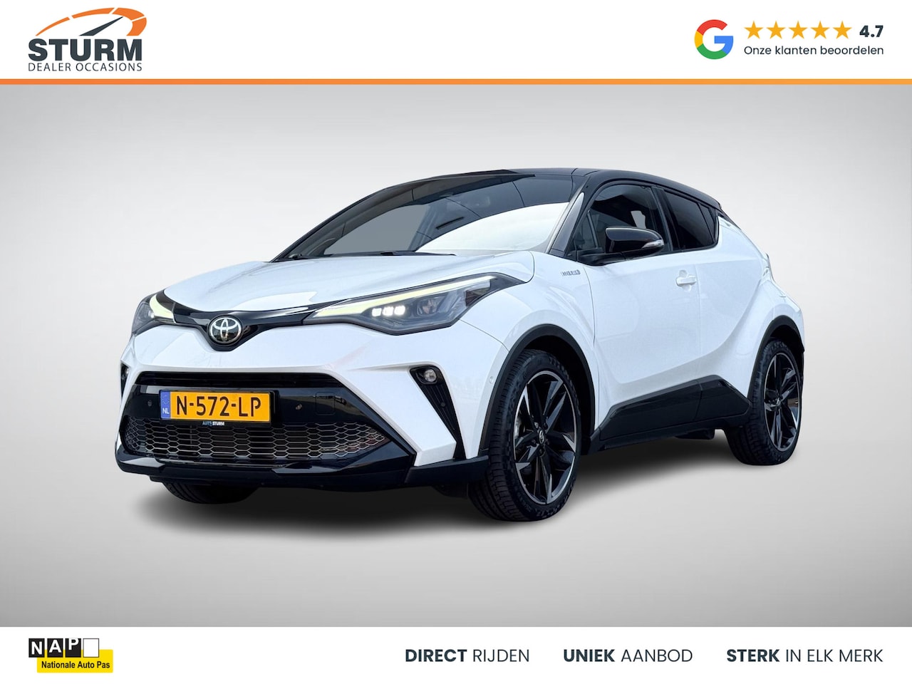 Toyota C-HR - 2.0 Hybrid GR-Sport NL-Auto, 1e Eigenaar! - AutoWereld.nl