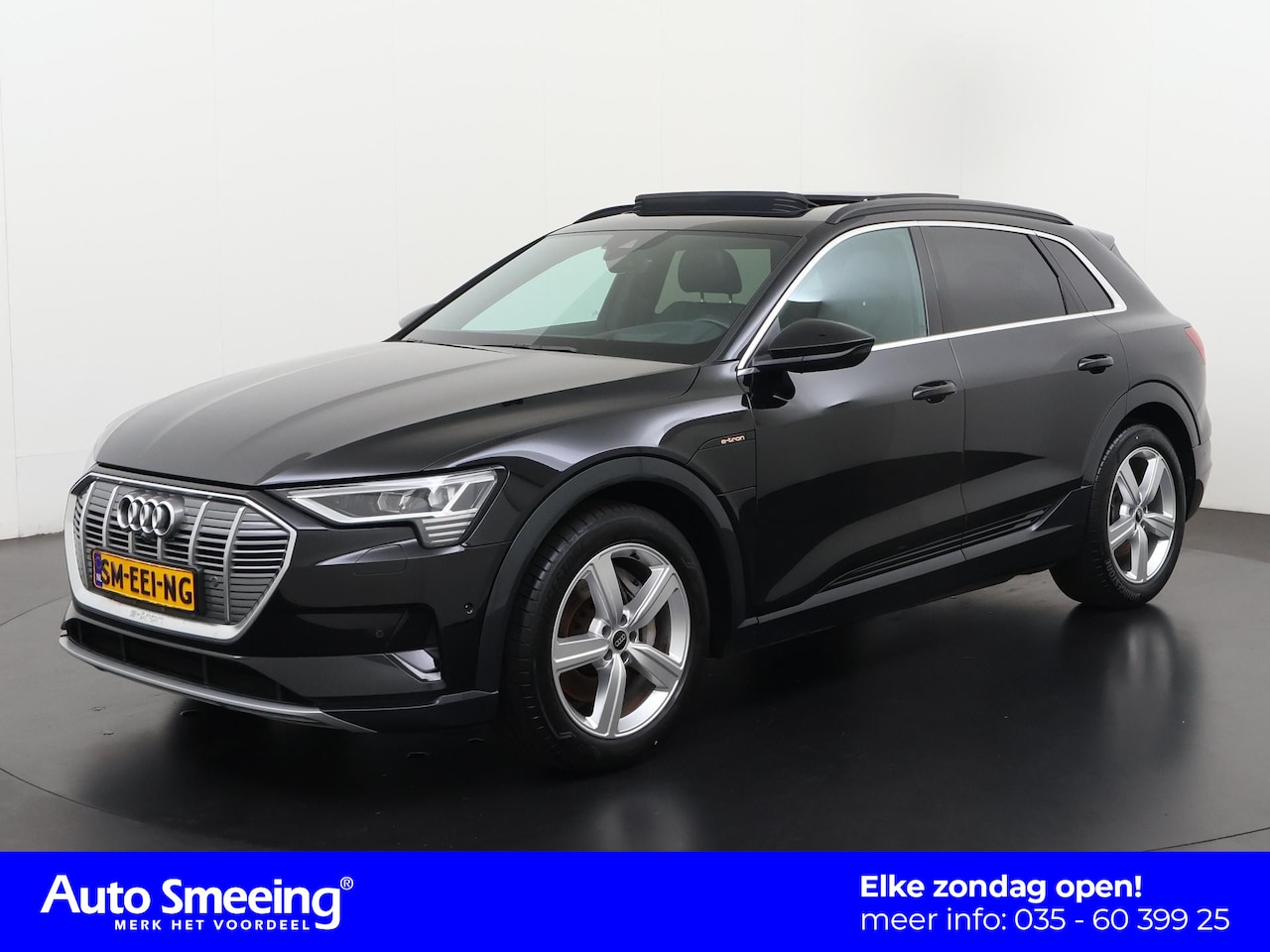 Audi e-tron - 55 quattro Advanced Plus 95 kWh | Valcona Leder | Head Up | Panoramadak | Zondag Open! - AutoWereld.nl