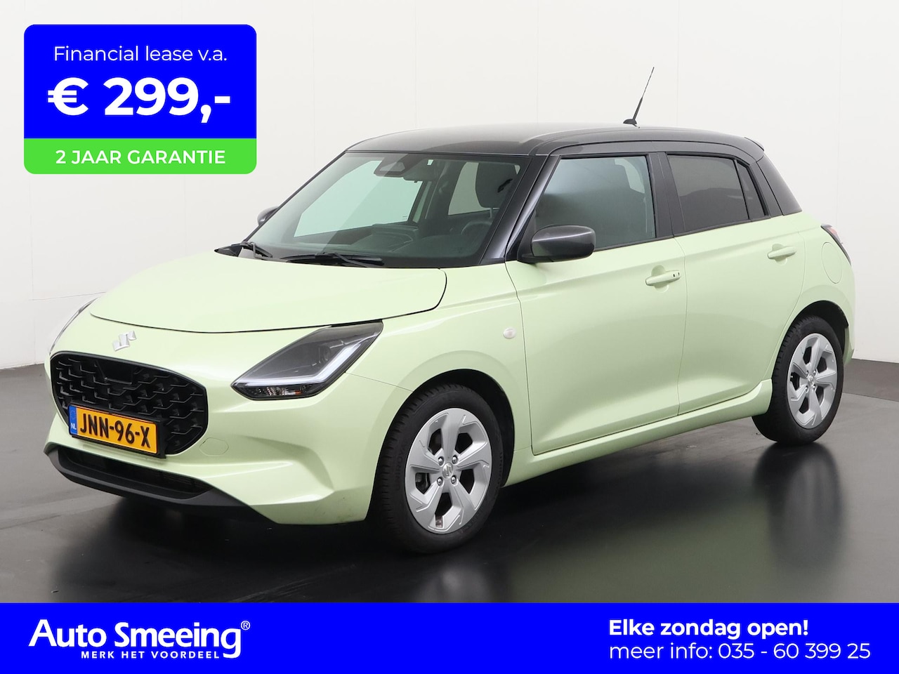 Suzuki Swift - 1.2 Select Smart Hybrid Two-Tone | Camera | Blind Spot | Navigatie | Stoelverwarming | Zon - AutoWereld.nl