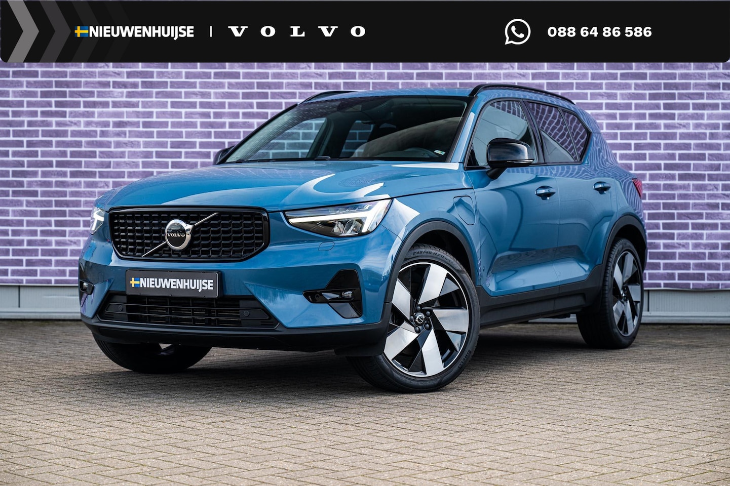 Volvo XC40 - Plug-in Hybrid T5 Ultimate Dark | Panoramadak | Adaptieve Cruise Control | DAB+ | Lederen - AutoWereld.nl