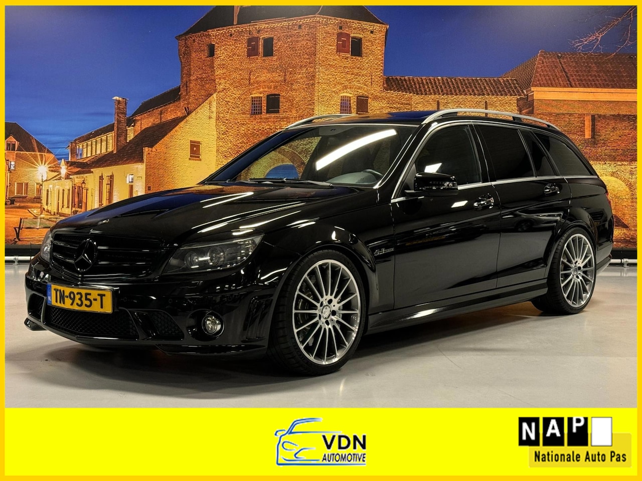 Mercedes-Benz C-klasse Estate - 63 AMG Automaat Schuifdak Harman/Kardon - AutoWereld.nl