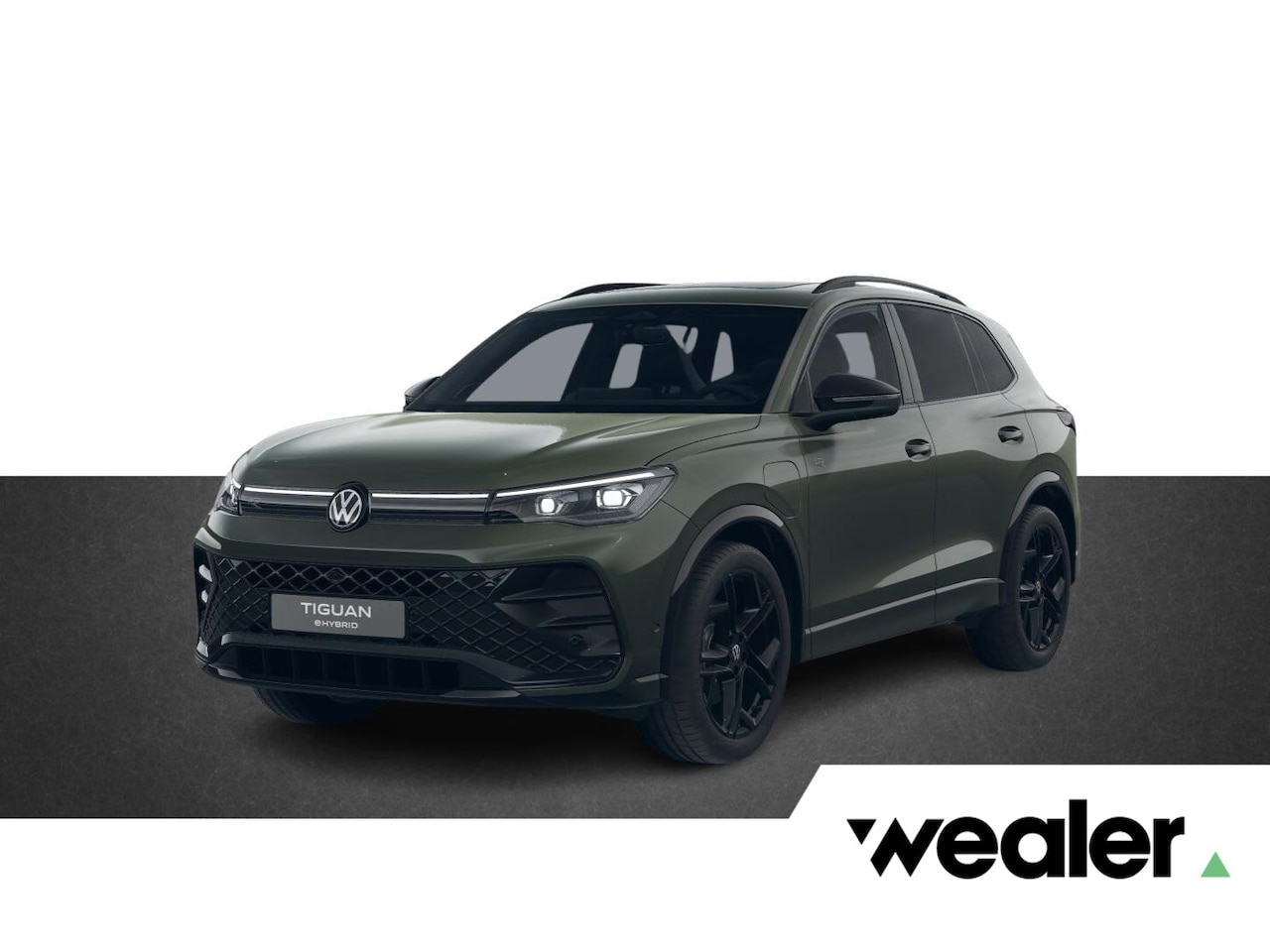 Volkswagen Tiguan - R-Line Edition 1.5 eHybrid 150 kW / 204 PK DSG | Black Style | Panoramadak | Trekhaak wegk - AutoWereld.nl