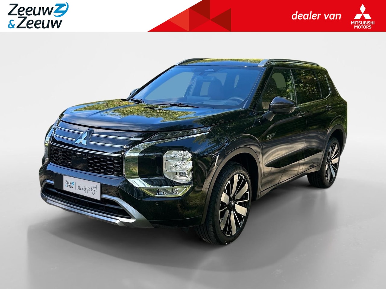 Mitsubishi Outlander - 2.4 PHEV Instyle+ | €7500 voorraadkorting | Bruin lederen bekleding | Schuif-/kanteldak | - AutoWereld.nl