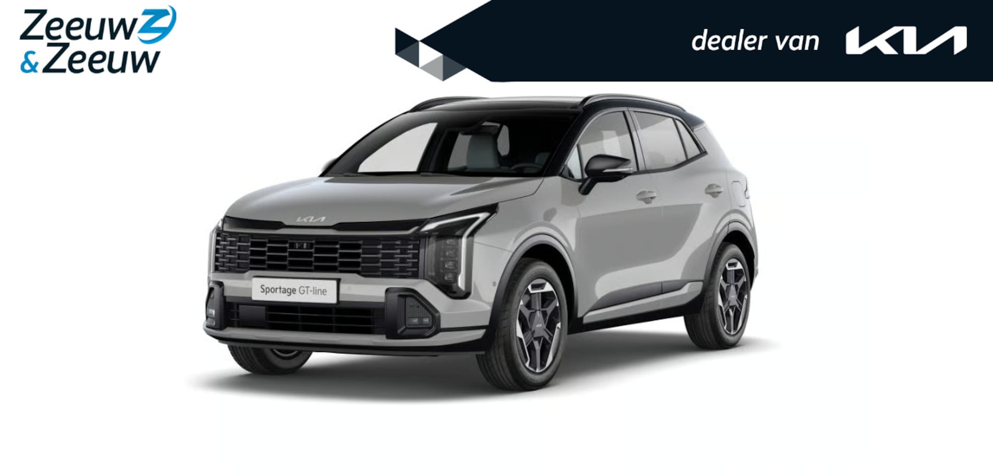Kia Sportage - 1.6 T-GDi Hybrid GT-PlusLine FACELIFT NU TE BESTELLEN | 1510KG TREKGEWICHT | Two-tone GT-P - AutoWereld.nl