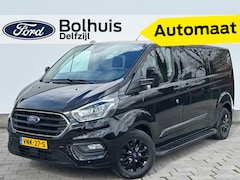 Ford Transit Custom - 320 2.0 TDCI L2H1 Platinum Edition AUT DC | Trekhaak | 100% dealer onderhouden | Leder | T