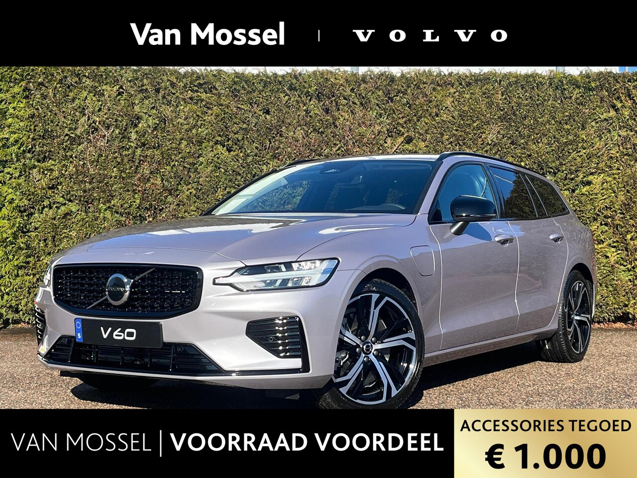Volvo V60 - 2.0 T6 Plug-in hybrid AWD Plus Dark | Panoramadak | Harman/Kardon | Stoel/Stuur Verwarming - AutoWereld.nl