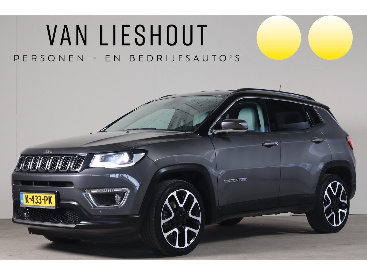 Jeep Compass - 1.3T Limited - NL- Auto!! Dode Hoek I Memory seats I Camera -- 2e PAASDAG OPEN 11.00 t/m 1 - AutoWereld.nl