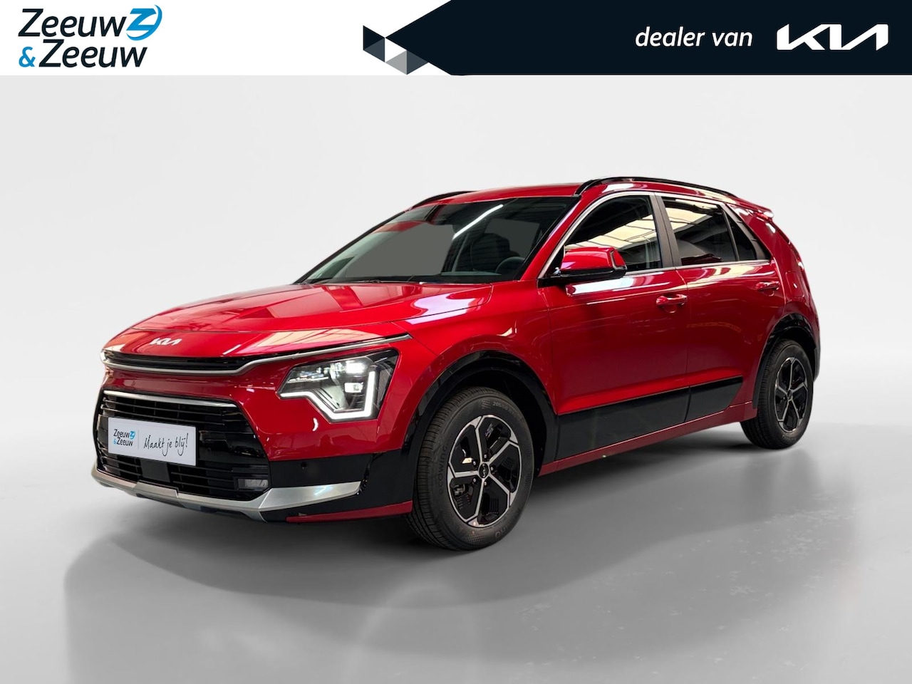 Kia Niro - 1.6 GDi Hybrid DynamicPlusLine | Enkele kleuren op voorraad bel voor info | NU MET €3.000 - AutoWereld.nl