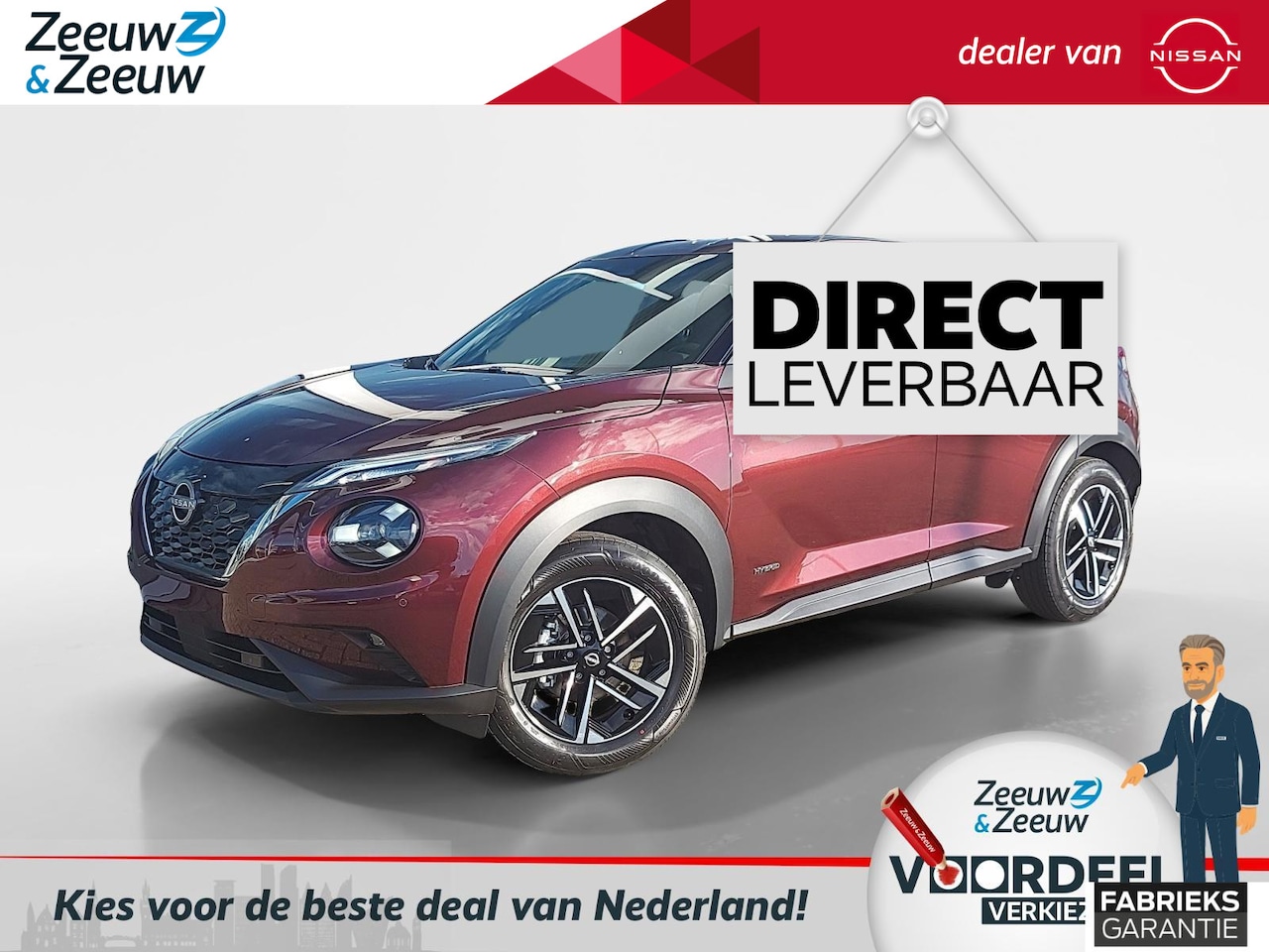 Nissan Juke - 1.6 Hybrid N-Connecta | €4250- korting inclusief inruilpremie | | Cruise | Climate | Camer - AutoWereld.nl
