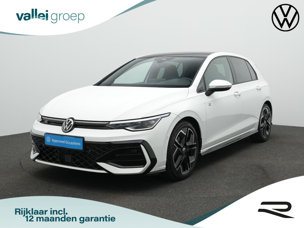 Volkswagen Golf - 1.5 eTSI 150 pk DSG R-Line | IQ Light | Achteruitrijcamera | Adaptive Cruise | Stuur-/stoe - AutoWereld.nl