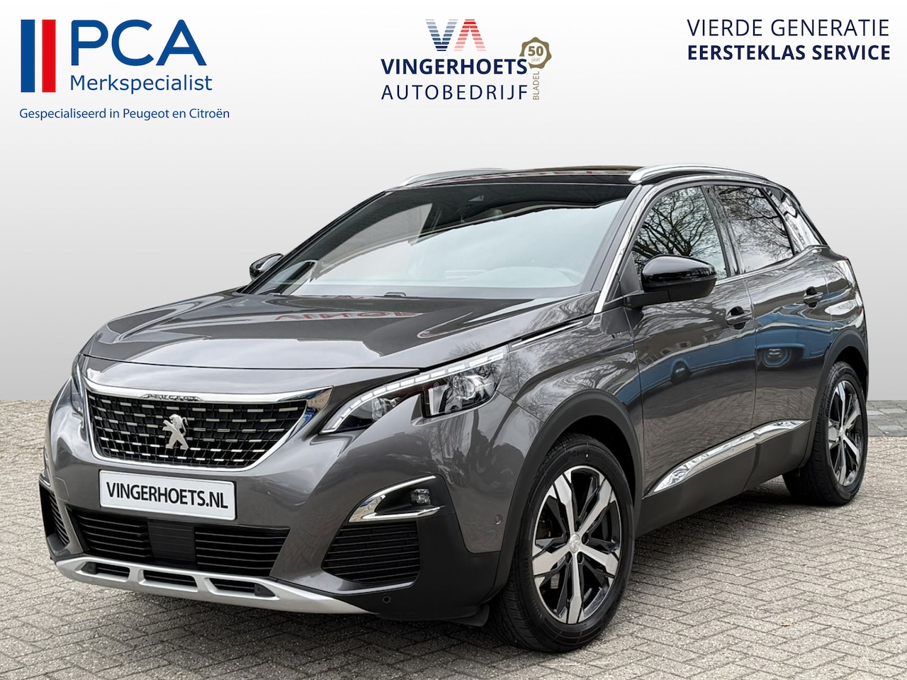 Peugeot 3008 - 130 Pk * AUTOMAAT * Luxe Allure * Net binnen * zeer veel opties Vingerhoets; Vierde Genera - AutoWereld.nl