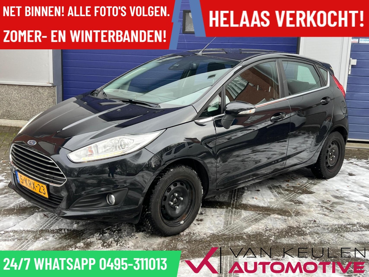 Ford Fiesta - 1.0 EcoBoost Titanium l Cruise l Navi l Trekhaak - AutoWereld.nl