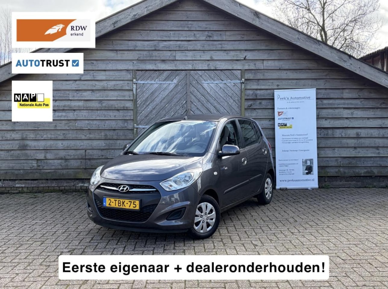 Hyundai i10 - 1.0 i-Drive Cool | Airco | Elektrische ramen | 1e Eigenaar | Dealeronderhouden | NAP | APK - AutoWereld.nl