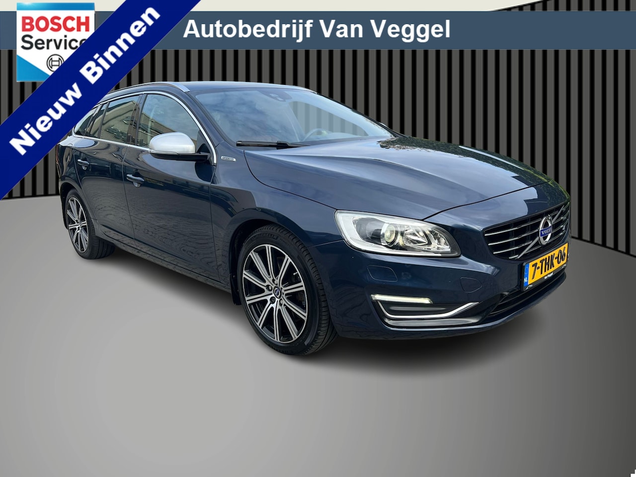 Volvo V60 - 2.4 D6 AWD Plug-In Hybrid Summum leer, navi, trekhaak, cruise, stoelverw - AutoWereld.nl