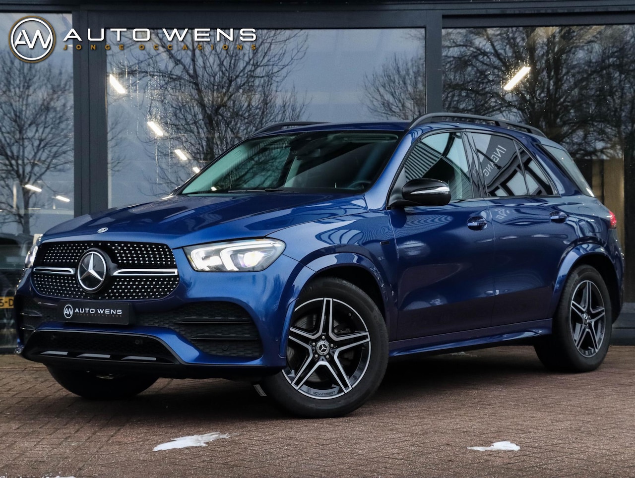 Mercedes-Benz GLE-Klasse - 350 e 4MATIC AMG Night Trekhaak 1e eig. Brilliant Blue - AutoWereld.nl