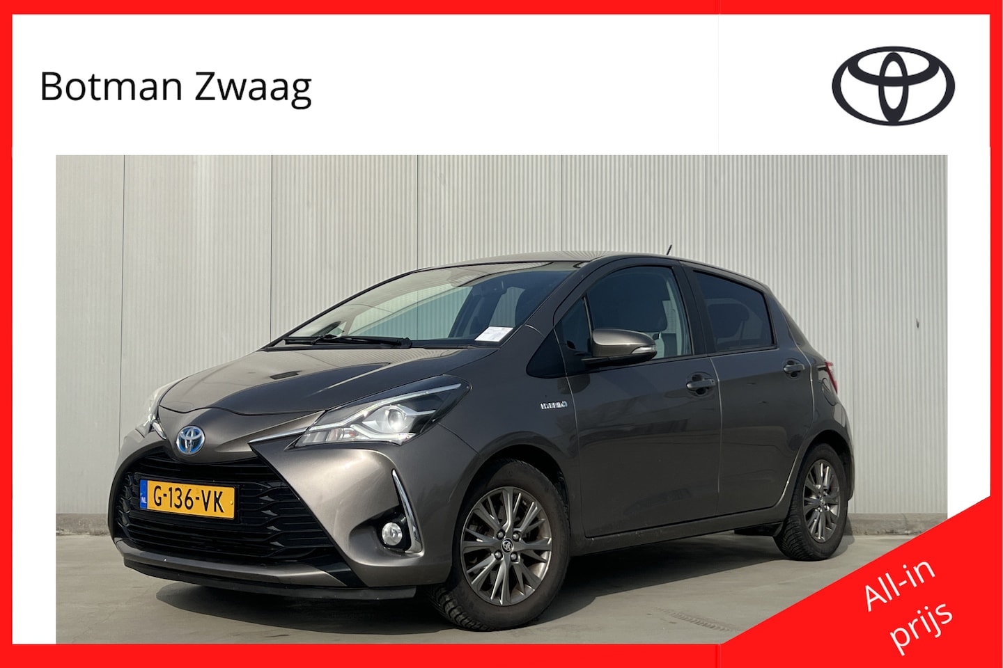 Toyota Yaris - 1.5 Hybrid Dynamic | Trekhaak | Keyless Entry - AutoWereld.nl