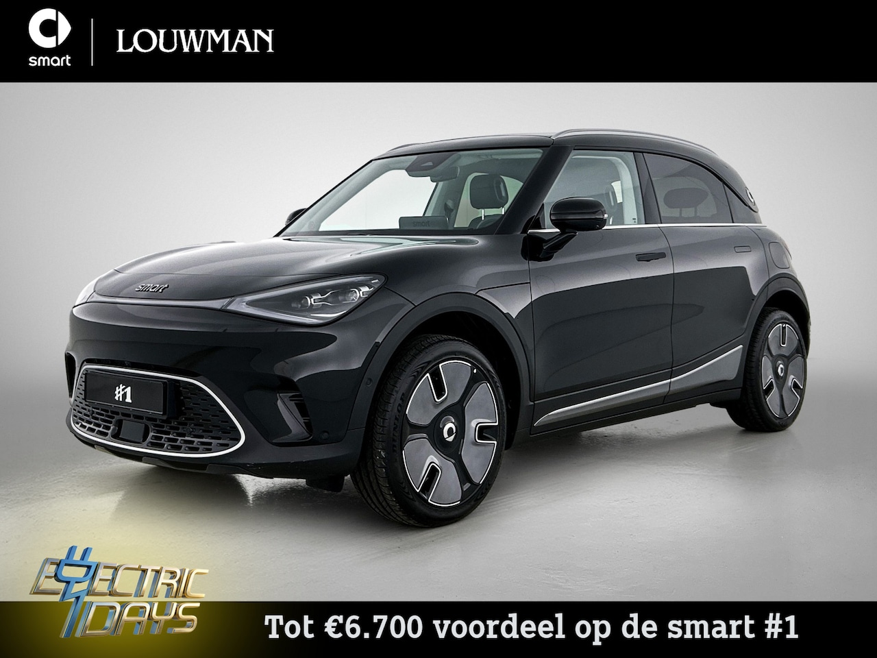 Smart #1 - Premium 66 kWh | VAN €42.520 NAAR €35.810 | smart-paasweekend - AutoWereld.nl