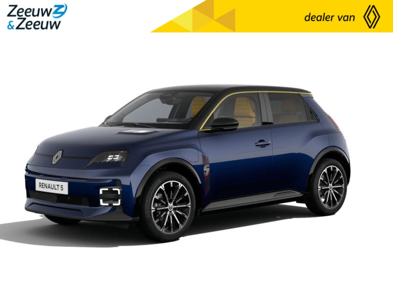 Renault 5 - (Zeeuw & Zeeuw Private Lease Actie v.a. € 515,-) Iconiq Cinq 150 pk Comfort range | Wij ma - AutoWereld.nl