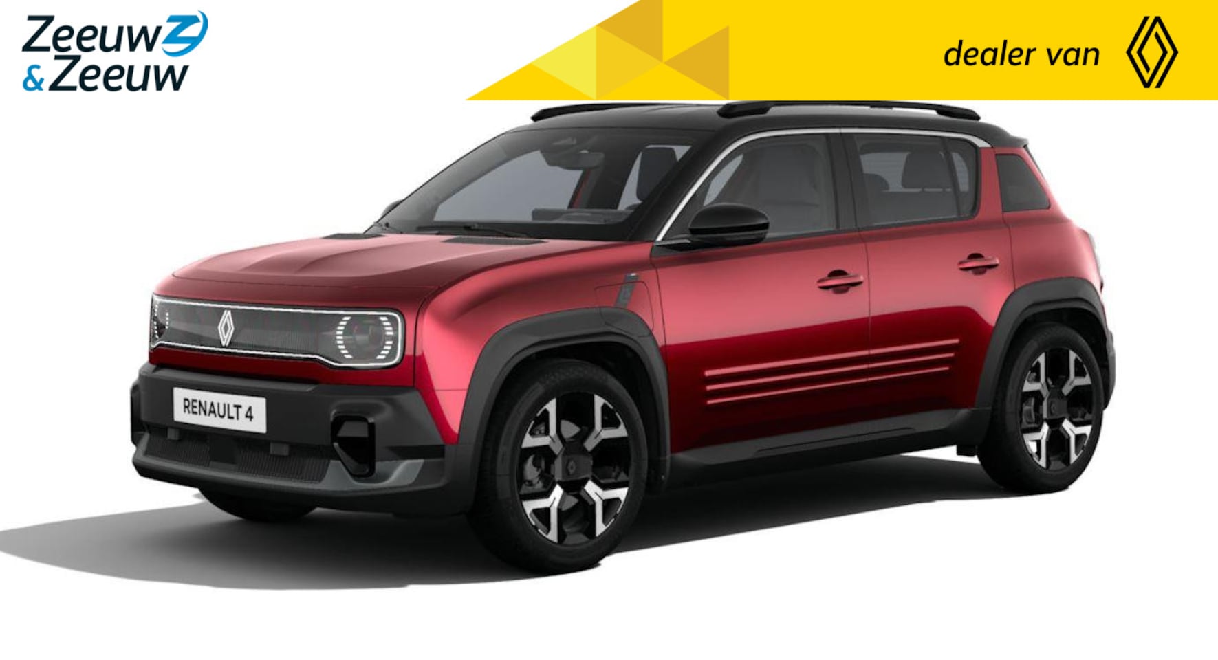 Renault 4 - (Zeeuw & Zeeuw Private Lease Actie v.a. € 516,-) Techno comfort range | Wij maken graag ee - AutoWereld.nl