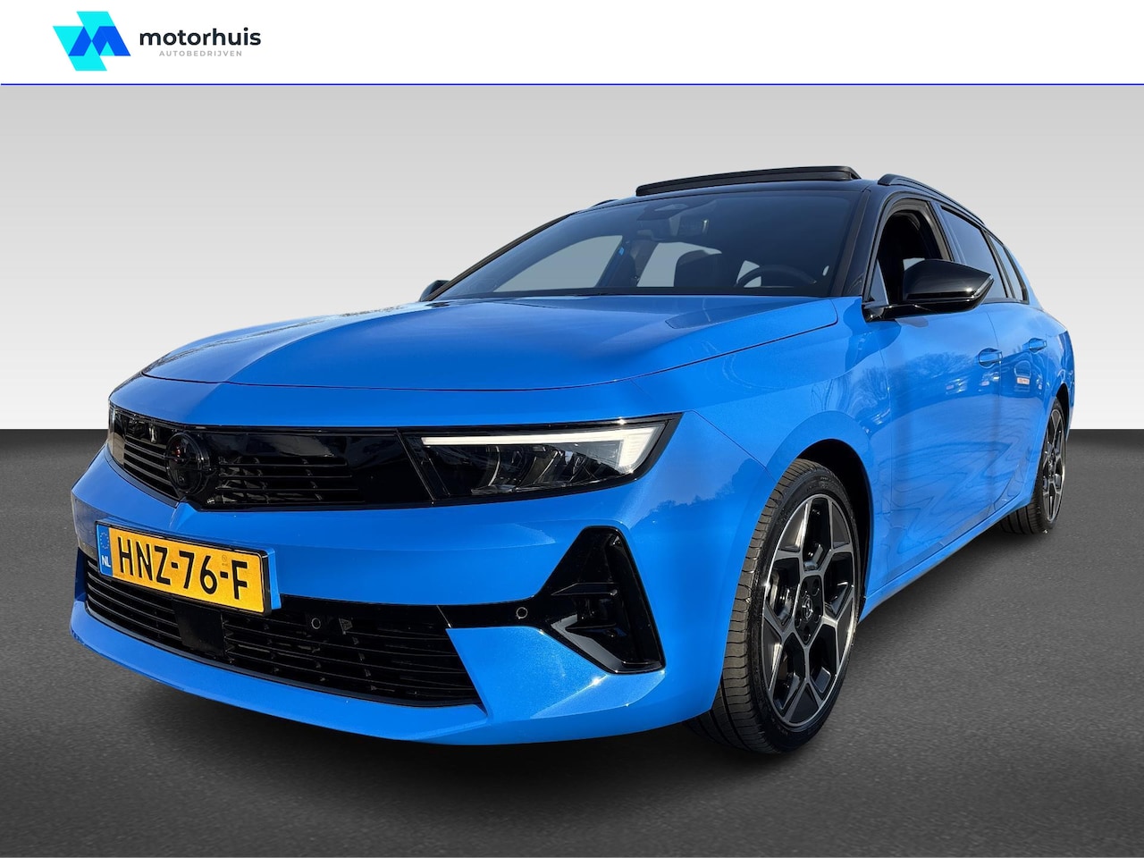 Opel Astra Sports Tourer - 1.2 Turbo Hybrid 136pk Start/Stop eDCT GS | 18" Lichtmetalen velgen Diamond Cut met grijze - AutoWereld.nl
