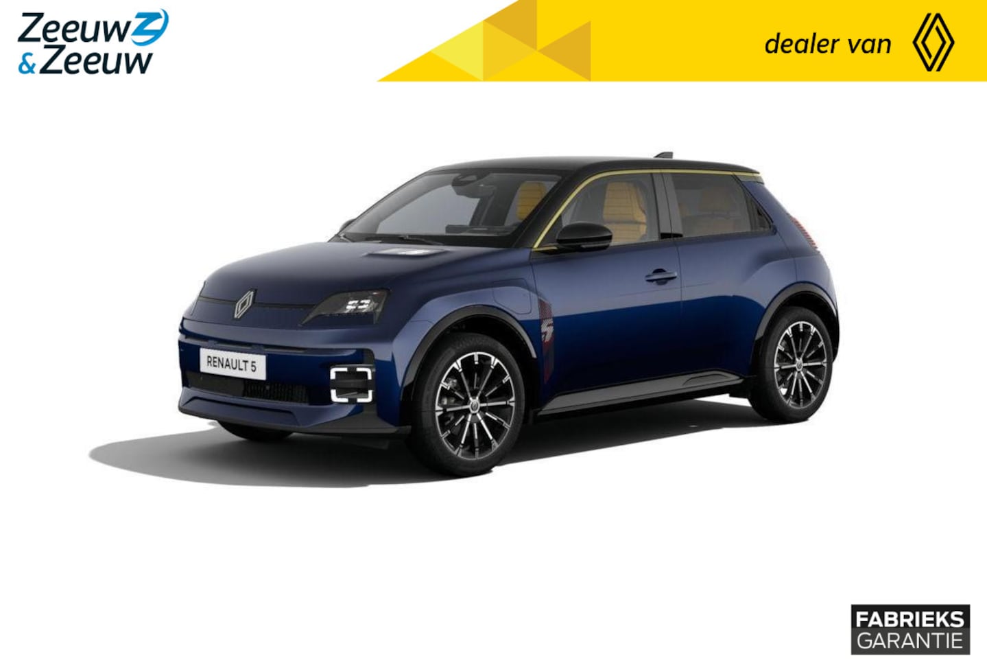 Renault 5 - (Z&Z Renault Private Lease actie vanaf €399,-) urban range iconic cinq 40 kWh | Auto van h - AutoWereld.nl