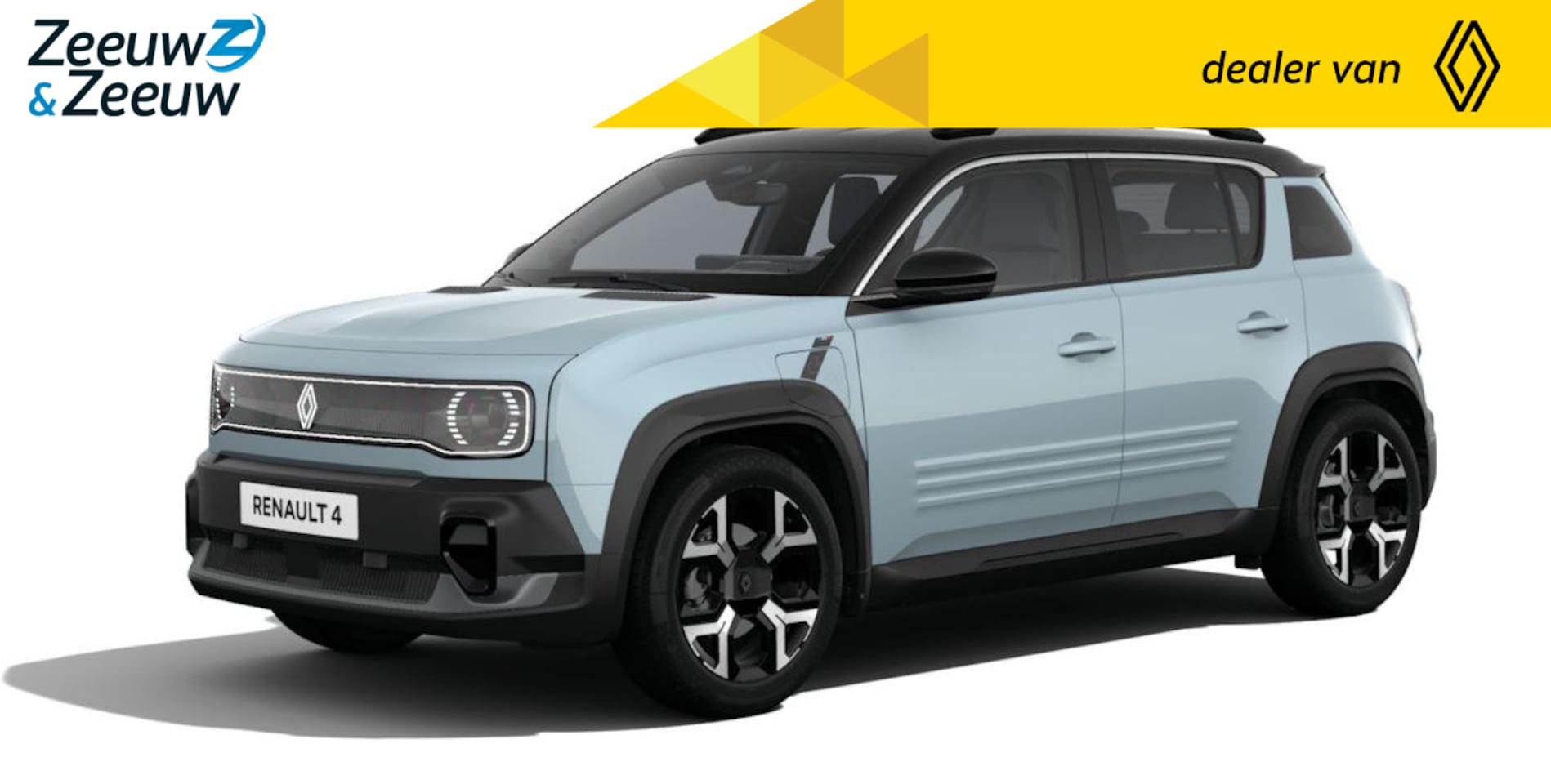 Renault 4 - Techno comfort range | Profiteer nu van €2500,- Zeeuw & Zeeuw voorraadkorting | NU met GRA - AutoWereld.nl