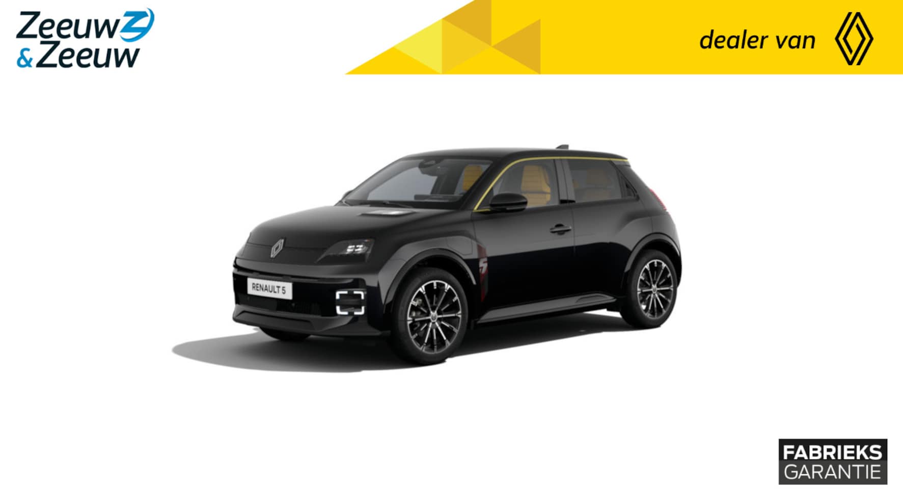 Renault 5 - Comfort Range Iconic cinq | De nieuwe Renault 5 | Auto van het Jaar 2025 | Nu bij Zeeuw & - AutoWereld.nl
